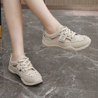 Damen Atmungsaktive Freizeitschuhe mit floralem Netzdesign R&B
