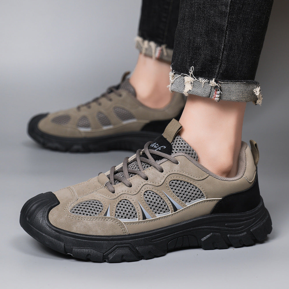 Damen Multifunktionale Freizeit Sneakers mit atmungsaktiven Mesh-Einsätzen R&B