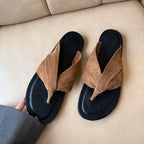 Damen Zehentrenner-Sandalen mit ergonomischem Fußbett und weich gepolstertem Riemendesign R&B