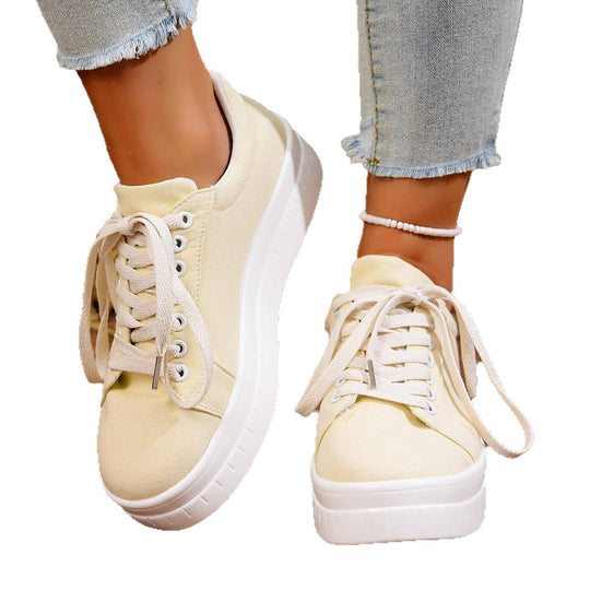 Damen Sportschuhe mit dicker Sohle R&B