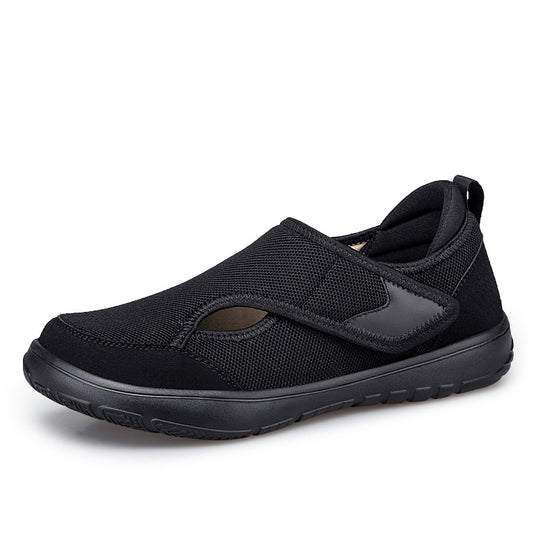 Damen Atmungsaktive und leichte Freizeitschuhe mit flexiblem Klettverschluss R&B