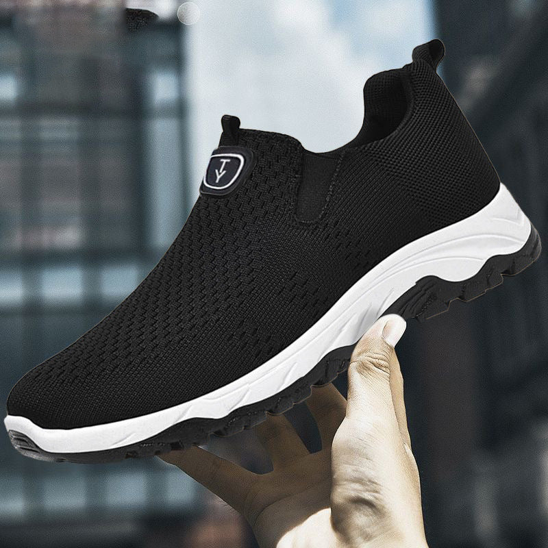 Damen Sportliche Slip-On Sneakers mit flexiblem Design und atmungsaktiver Oberflächenstruktur R&B