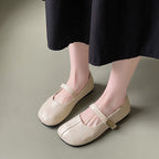 Damen Ballerinas mit verstellbarem Riemen und elegantem Design