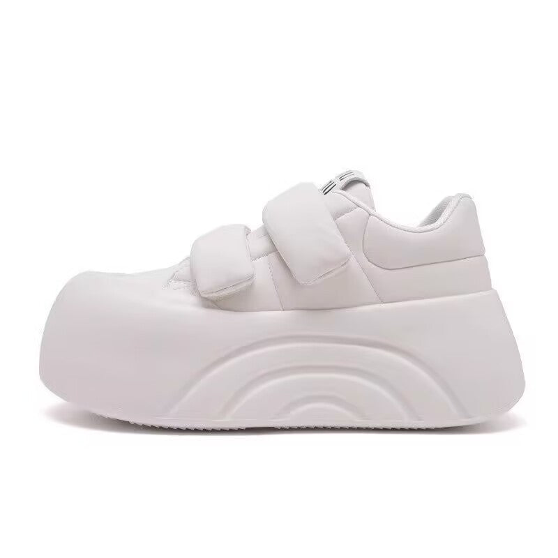 Damen Sneakers mit verstellbaren Klettverschlüssen und dämpfender Sohle R&B