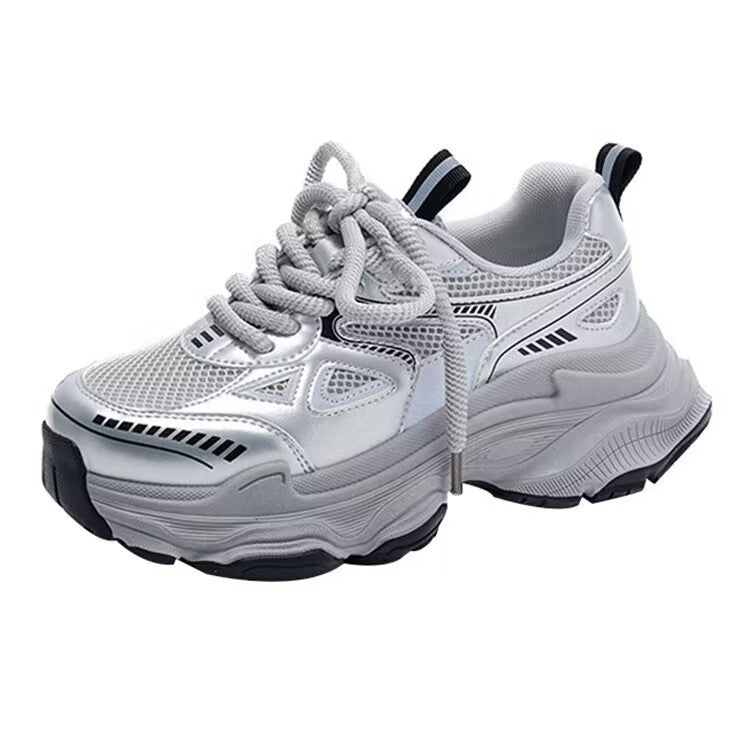 Damen Sportliche Sneaker mit atemberaubendem Mesh-Design und dämpfender Sohle R&B
