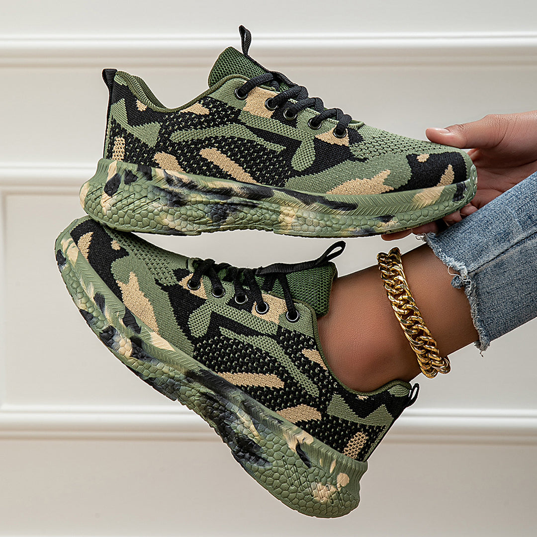 Damen modische Sneakers mit atmungsaktiver Laufsohle und flexibler Dämpfung R&B