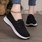 Damen Komfortable und stylische Sneaker mit elastischem Obermaterial R&B