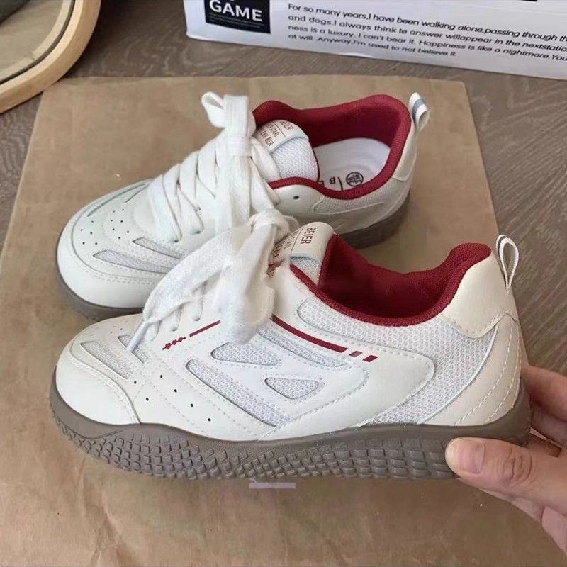 Damen Sportliche Sneakers mit atmungsaktiver Mesh-Oberfläche und stoßdämpfender Sohle R&B