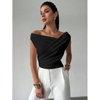 Damen Wickeloberteil mit weichem Stoff und elegantem Design R&B