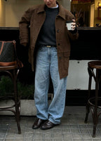R&B | Wildleder Button-Up Jacke