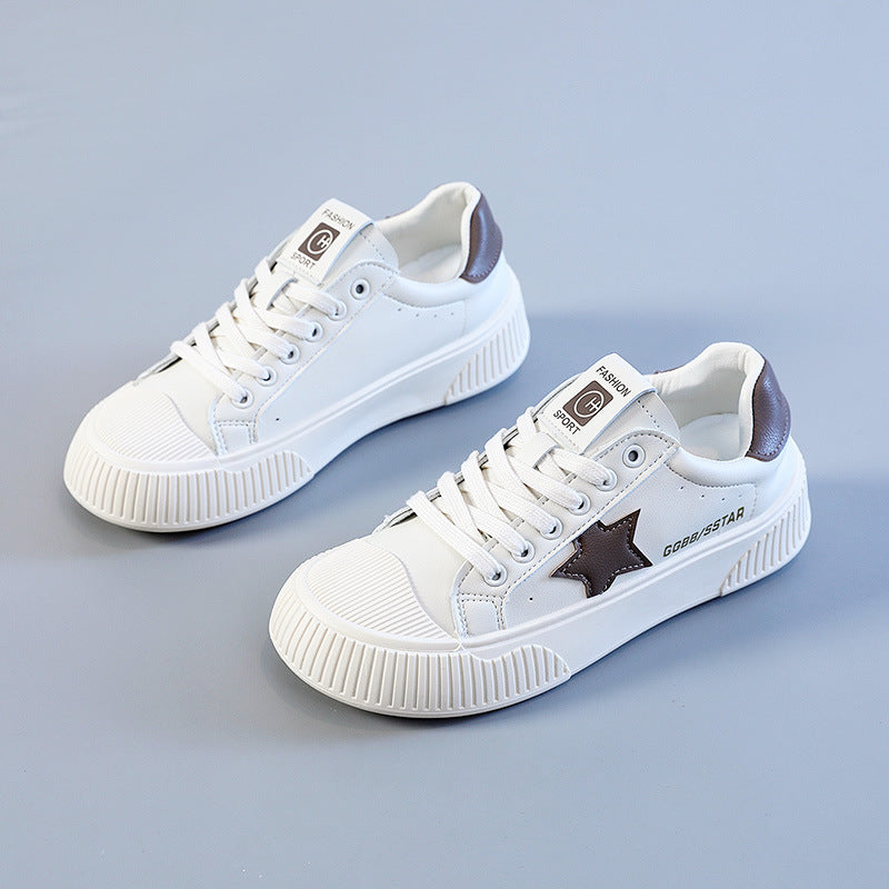 Damen modische Sneaker mit sportlichen Akzenten und bequemer Dämpfung R&B