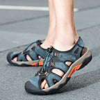 Damen Sportliche Wassersandalen mit rutschfester Außensohle und schnellschnürbarem System R&B