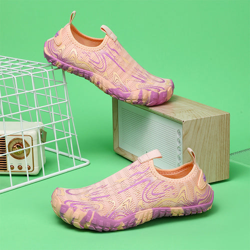 Damen Aquaschuhe mit rutschfester Sohle und elastischem Design R&B
