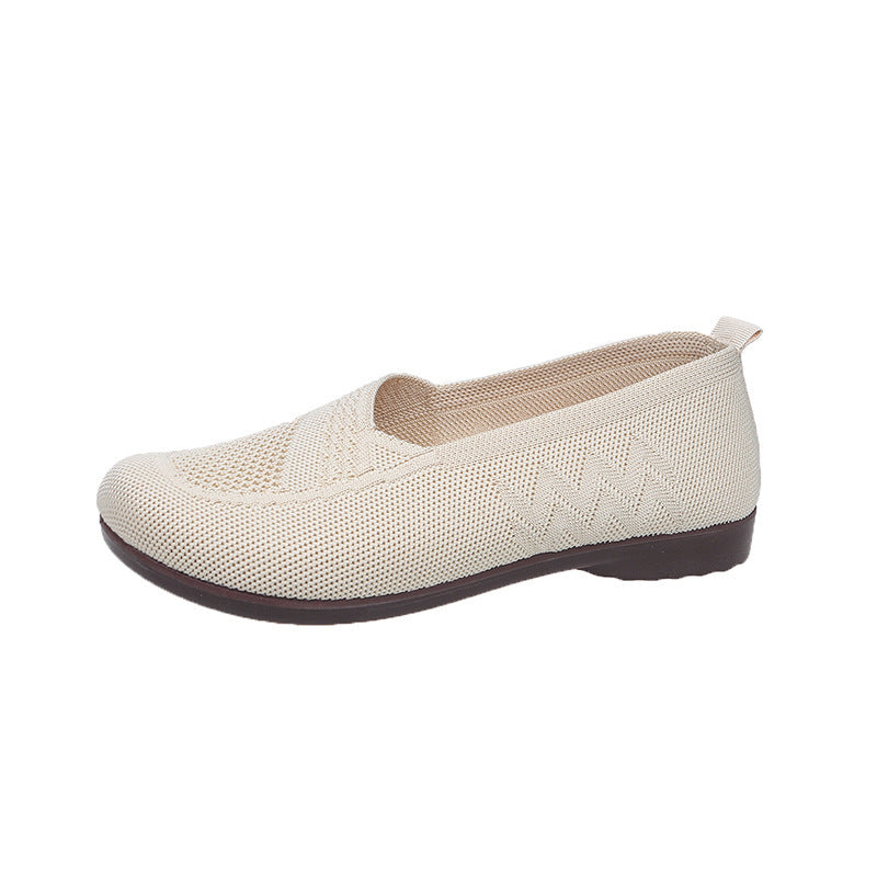 Damen Atmungsaktive Ballerinas mit elastischem Obermaterial R&B