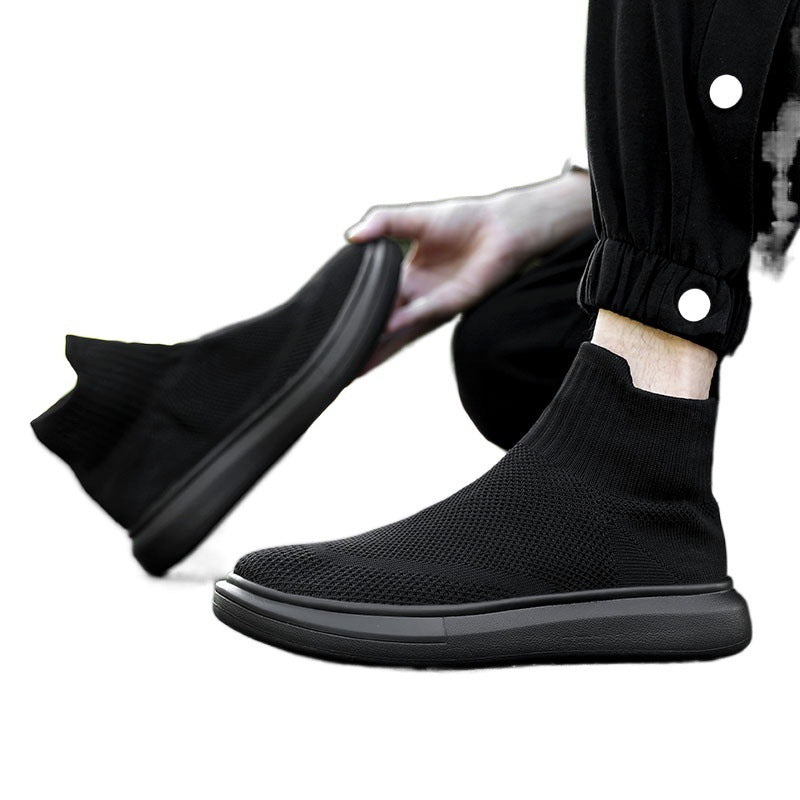 Damen Sockensneaker mit atmungsaktivem Strickdesign und rutschfester Sohle R&B