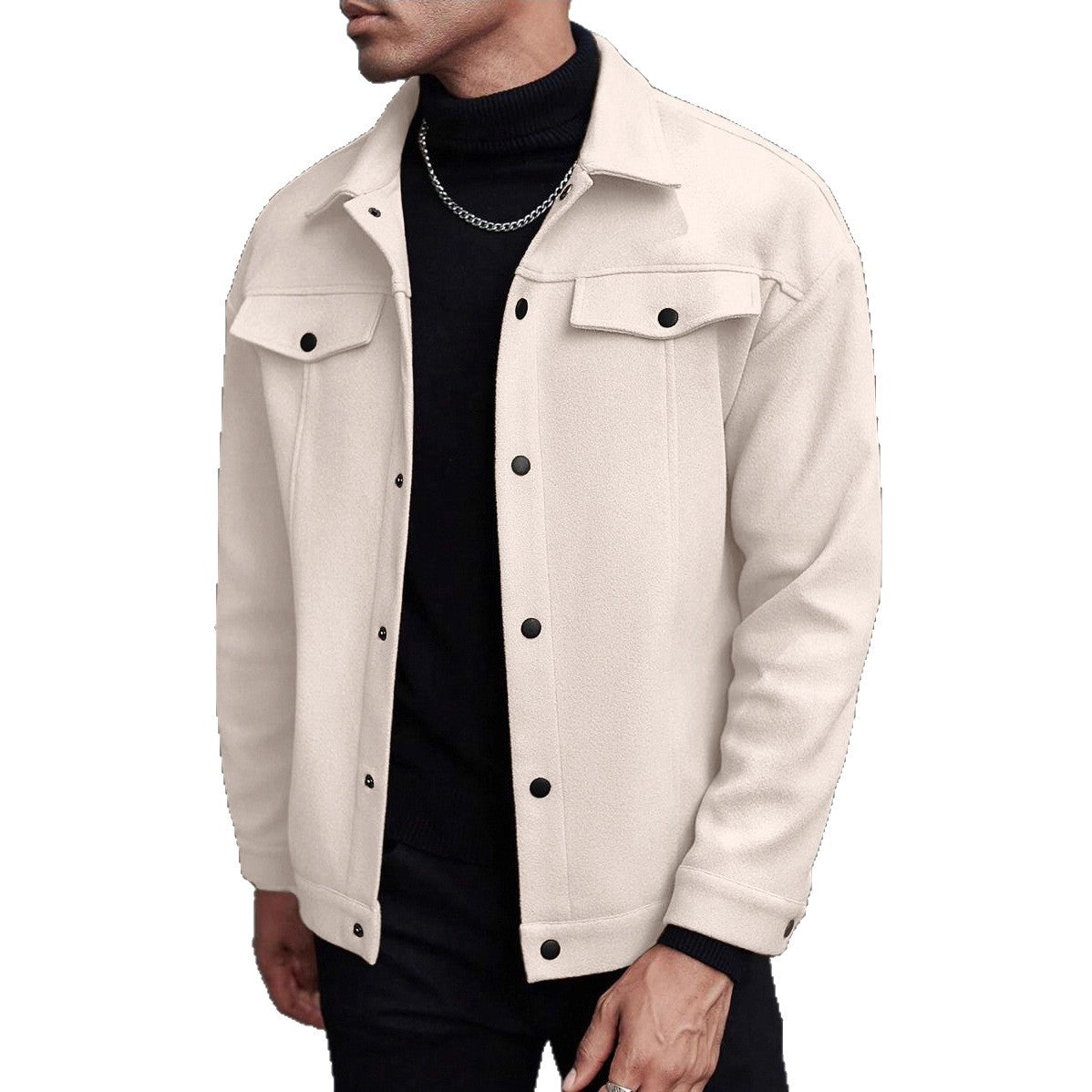 Herren modische Overshirtjacke