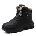 Damen warme Outdoor-Winterstiefel mit isolierender Polsterung und rutschfester Sohle R&B