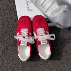Damen modische Sneakers mit luxuriösem Obermaterial und rutschfester Sohle R&B