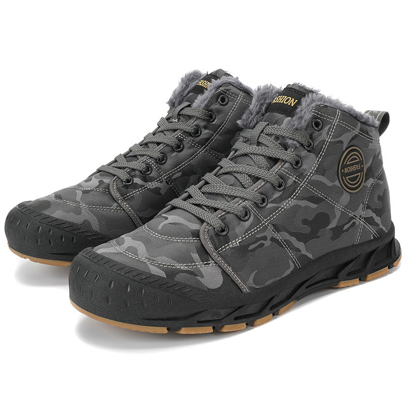 Damen Modische Winterstiefel mit warmem Innenfutter und rutschfester Sohle R&B