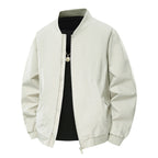 Herren stylische Bomberjacke mit unkompliziertem Schnitt und elastischen Bündchen R&B