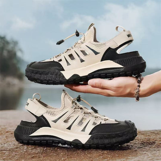Damen Atmungsaktive Outdoor-Sandalen mit Schnellschnürsystem R&B