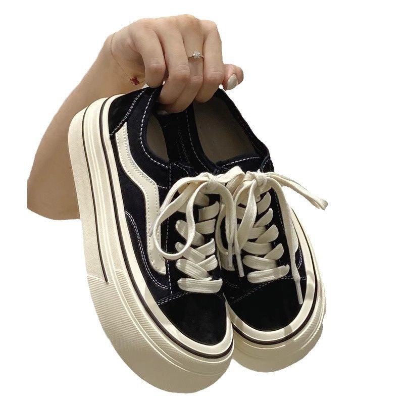 Damen Modische Plattform-Sneaker mit robustem Profil und atmungsaktivem Obermaterial R&B