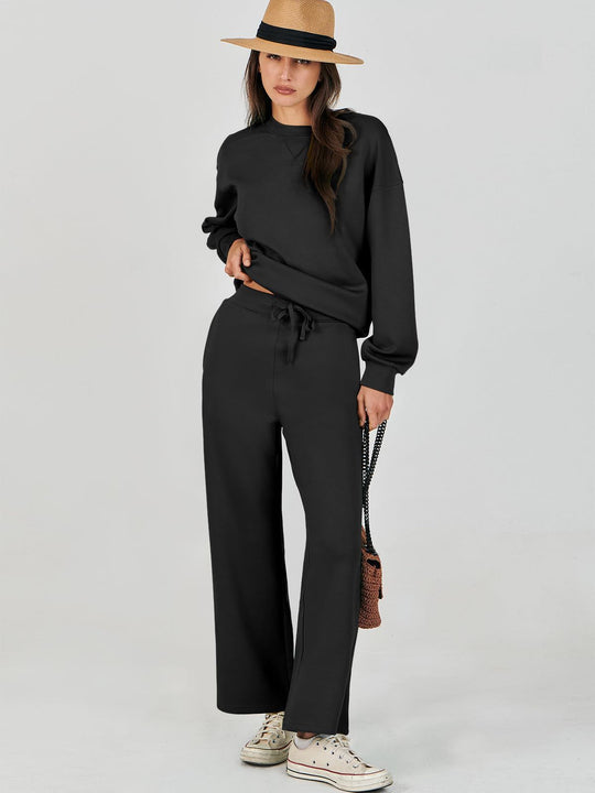 Damen entspannten Komfort Sweatset R&B