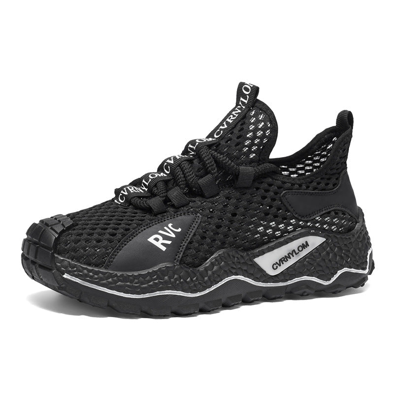Damen Atmungsaktive Freizeit-Sneaker mit strukturiertem Obermaterial R&B