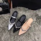 Damen Pumps mit funkelnder Strassverzierung R&B