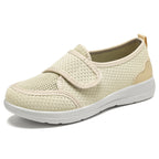 Damen Bequeme Freizeitschuhe mit praktischem Klettverschluss und atmungsaktivem Mesh-Obermaterial R&B