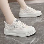 Damen modische Sneaker mit atmungsaktivem Obermaterial und rutschfester Sohle R&B