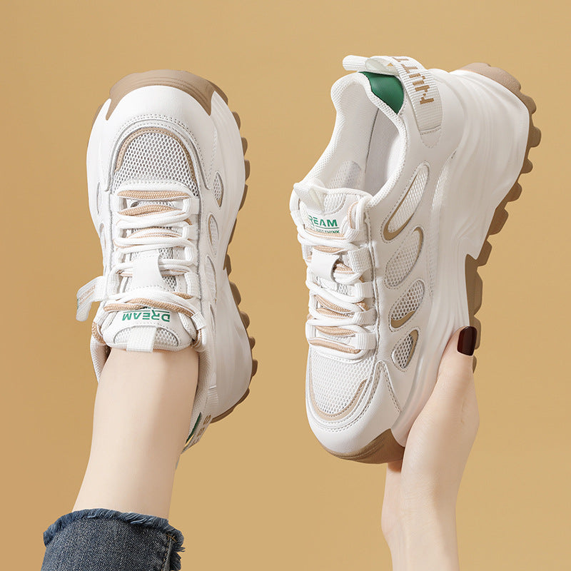Damen Chunky Sneaker mit dämpfender Sohle und atmungsaktivem Obermaterial R&B