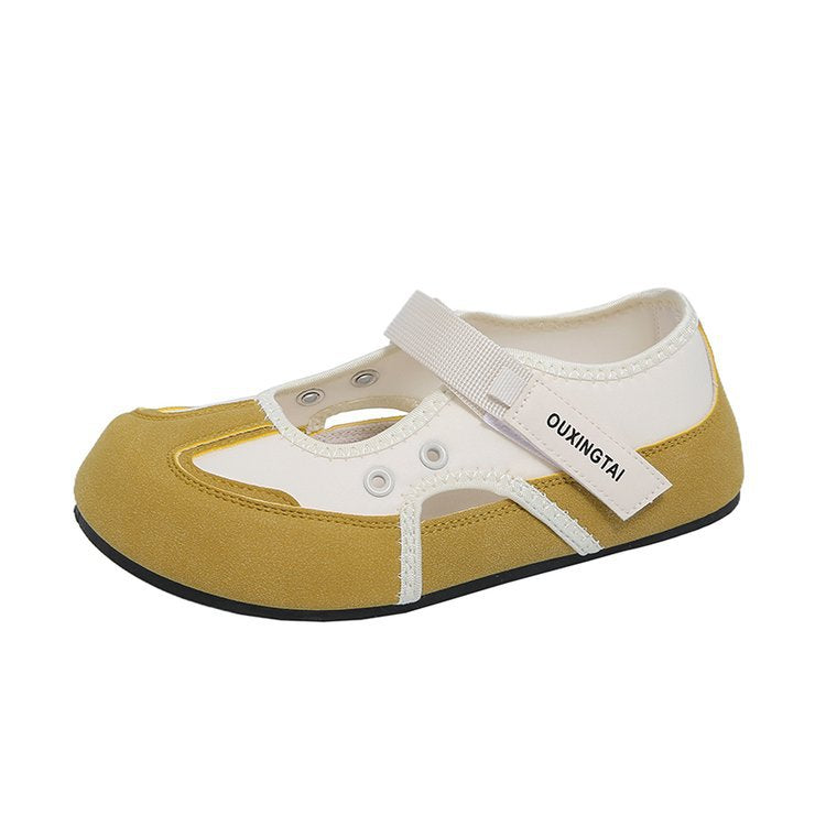 Damen bequeme Freizeitschuhe mit praktischem Klettverschluss und atmungsaktiver Oberflächenstruktur R&B