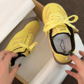 Damen Sportliche Lauf-Sneaker mit atmungsaktiver Mesh-Oberfläche und dämpfendem Sohlenprofil R&B