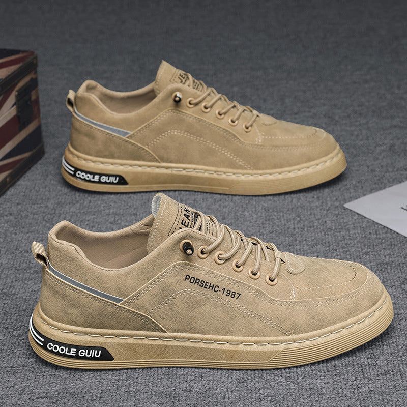 Damen lässige Sneaker aus hochwertigem Wildleder mit rutschfester Sohle