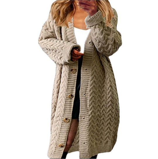 Damen Großer Strickcardigan R&B
