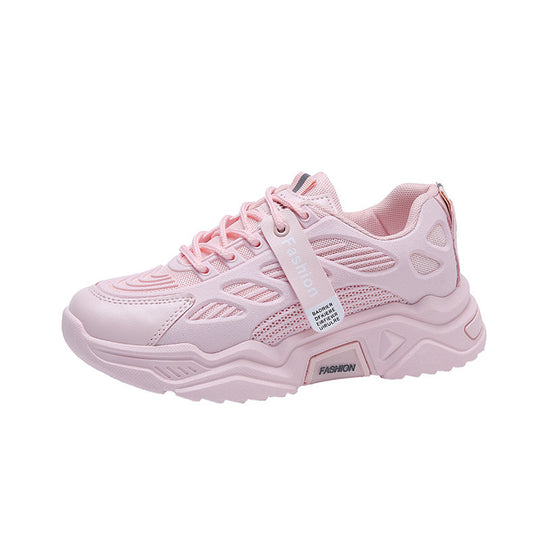 Damen Sportliche Sneakers mit atmungsaktiver Mesh-Oberfläche und dämpfender Sohle R&B
