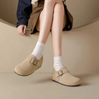 Damen Mollettenschuhe mit verstellbarem Riemen R&B