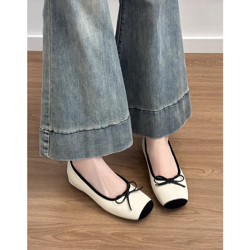 Damen Ballerinas mit elegantem Glitzer-Design und komfortablem Fußbett R&B