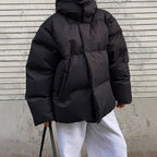 Damen Pufferjacke mit hohem Kragen und seitlichen Eingrifftaschen R&B