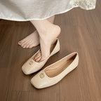 Damen Ballerinas mit dekorativem Schmuckdetail
