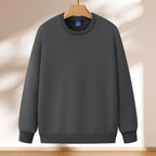 Damen lässiges Sweatshirt mit breiten Schultern und weichem Innenfutter