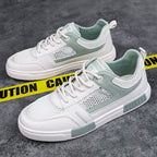 Damen Sportliche Sneakers mit atmungsaktivem Mesh-Obermaterial und dämpfender Sohle R&B