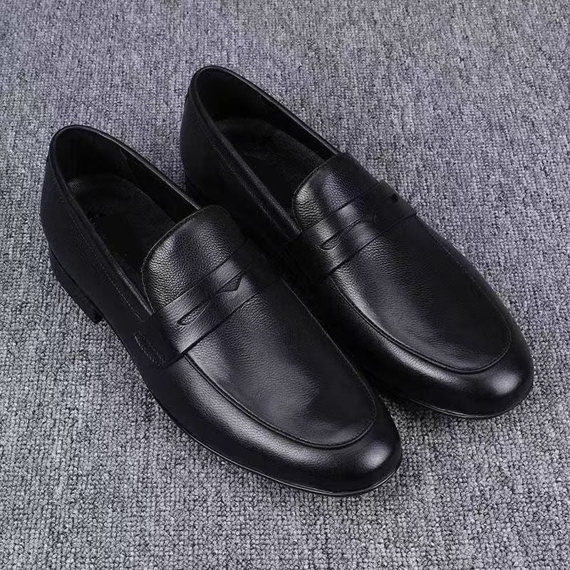 Damen Elegante Leder Mokassins mit bequemer Innensohle R&B