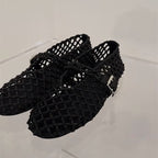 Damen Elegante Netzschuhe mit modischem Riemendesign