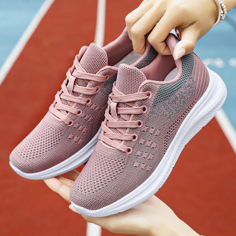 Damen Sportliche und atmungsaktive Laufschuhe mit flexibler Sohle