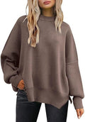 Damen lockerer Strickpullover R&B