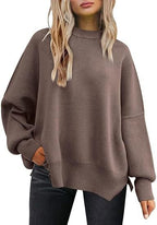Damen lockerer Strickpullover R&B