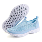 Damen Sportliche und atmungsaktive Slip-On Sneakers