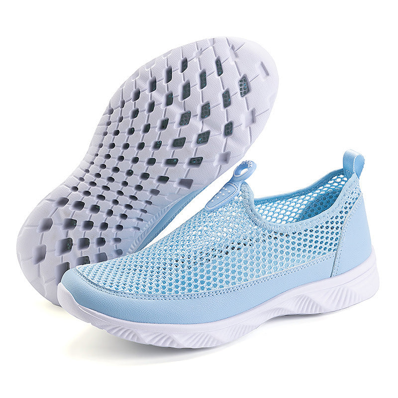 Damen Sportliche und atmungsaktive Slip-On Sneakers